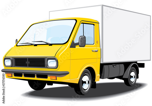 Рисунок автофургон Как нарисовать грузовик ребенку Lessdraw