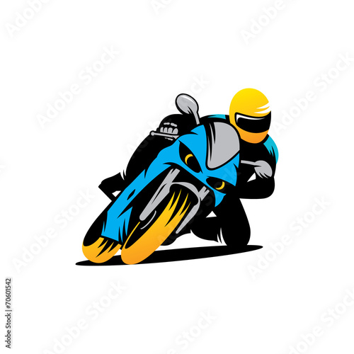 Racing Stripes Eps Vector Sign Clipart Black