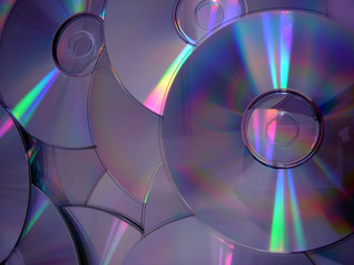 CD Rom bleutés