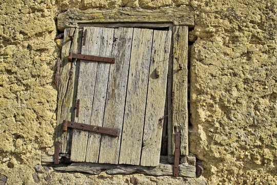 volet rustique