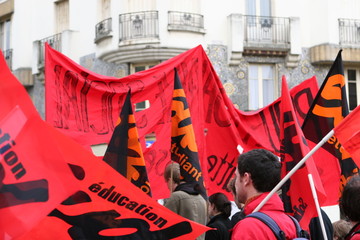 manifestation pour l'éducation