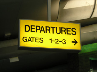 airport departures