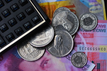 swiss francs