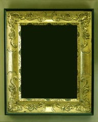 cadre dorée de luxe