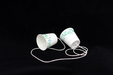 paper cup phone