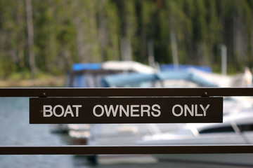 boat owners only