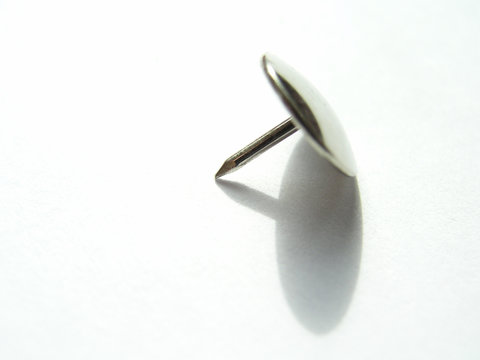 Silver Push Pin