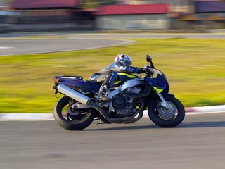 Vlies Fototapete Motorsport Motorrad [4]