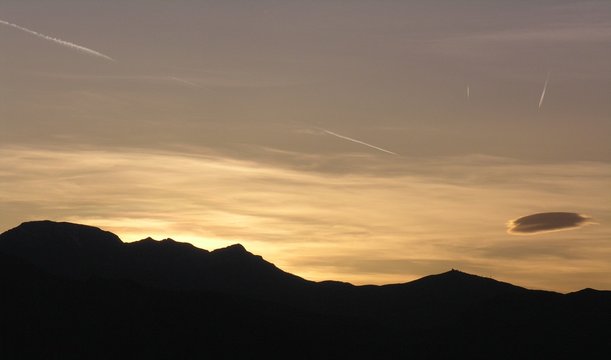 nevada desert sunset no.3