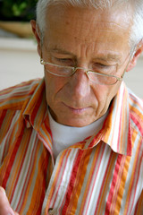 portrait of an older man