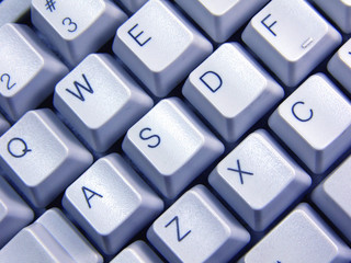 blue keyboard