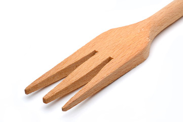 wooden fork