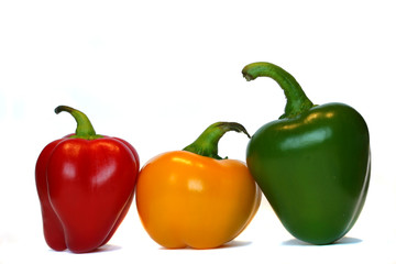 three bellpeppers