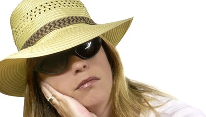 woman and sunglasses