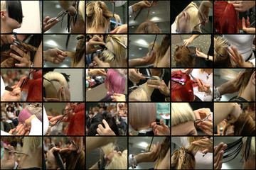 photo-remix series, volume 1: model haircut theme
