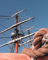 Obraz premium moorage knot