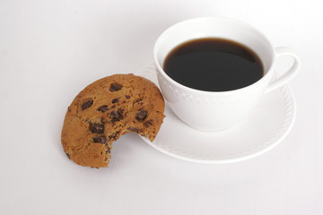 cookie and coffee