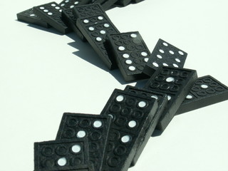 dominoes falling