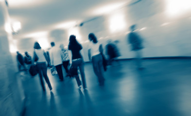 abstract crowd