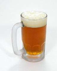 foamy beer