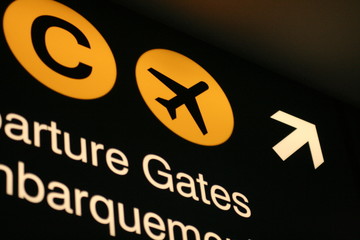 airport sign