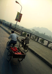 cycling to work in china