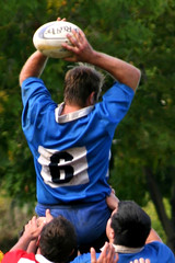 rugby  saut en touche