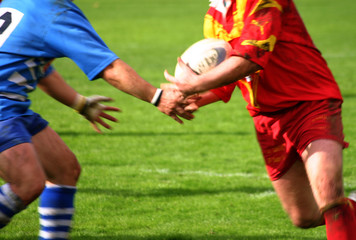 rugby passe adverse