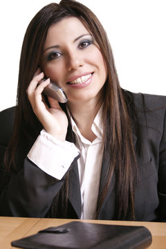 smiling business woman