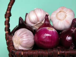 garlic and onion
