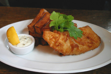 posh fish and chips