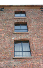 Fototapeta na wymiar three windows