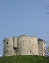 Fototapeta na wymiar medieval castle turret