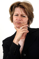 woman thinking