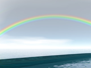 rainbow wave