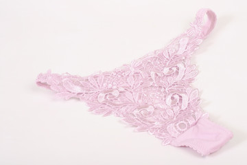 pink lace pantie