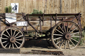 Fototapeta na wymiar stare antyczne wagon