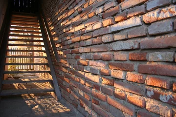 Cercles muraux Escaliers escalier et ombre