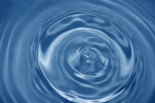 onde dans l'eau