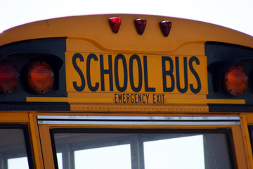 school bus sign