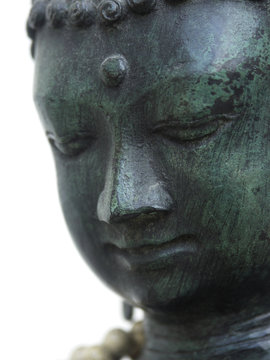 t&ecirc;te de bouddha, gros plan-2