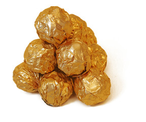 boules de chocolat aux noisettes