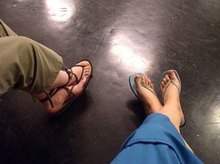 pieds