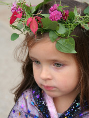 Naklejka premium faerie child