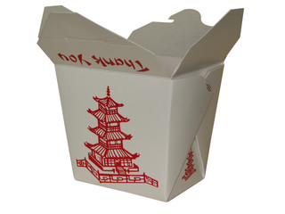small chinese to go box