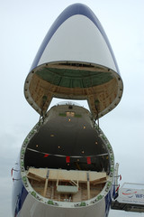 porte de soute ouverte