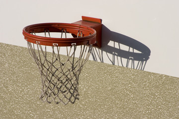 Fototapeta na wymiar basketball net
