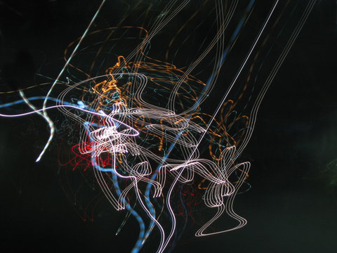 n&eacute;on abstrait