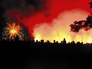 feux d'artifices &agrave; strasbourg