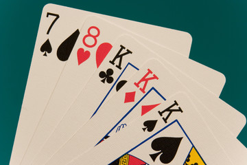 cards 03 poker 3 of kind